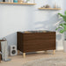 Dulap pentru discuri stejar maro 74,5x38x48 cm lemn prelucrat - WALTI WALTI