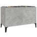 Dulap pentru discuri, gri beton, 74,5x38x48 cm, lemn prelucrat - WALTI WALTI