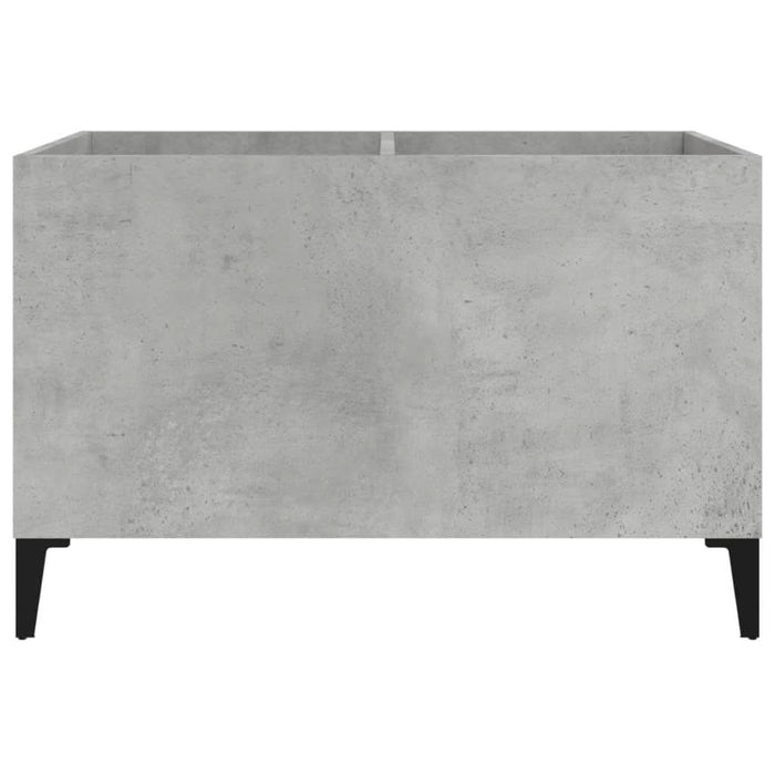 Dulap pentru discuri, gri beton, 74,5x38x48 cm, lemn prelucrat - WALTI WALTI