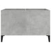 Dulap pentru discuri, gri beton, 74,5x38x48 cm, lemn prelucrat - WALTI WALTI