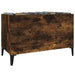 Dulap pentru discuri stejar afumat 74,5x38x48 cm lemn prelucrat - WALTI WALTI