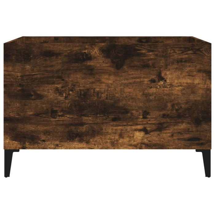 Dulap pentru discuri stejar afumat 74,5x38x48 cm lemn prelucrat - WALTI WALTI