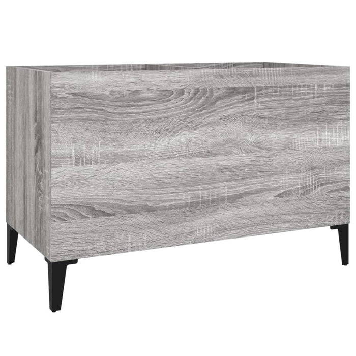 Dulap pentru discuri gri sonoma 74,5x38x48 cm lemn prelucrat - WALTI WALTI