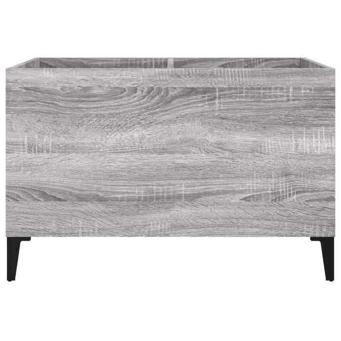 Dulap pentru discuri gri sonoma 74,5x38x48 cm lemn prelucrat - WALTI WALTI