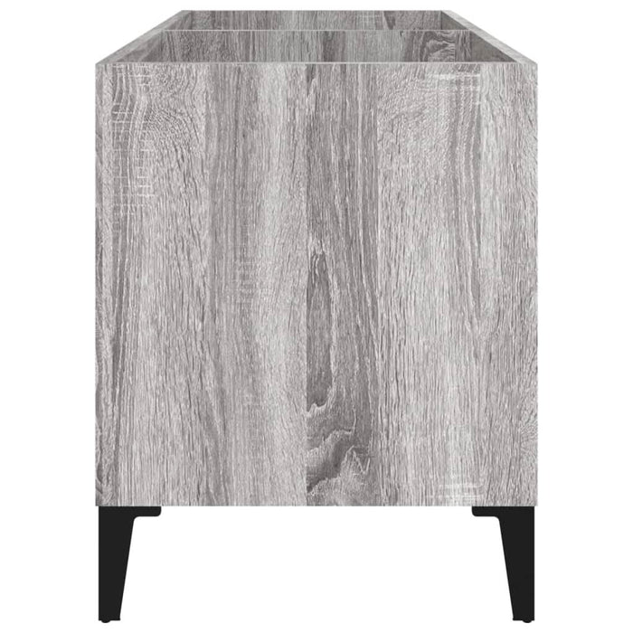 Dulap pentru discuri gri sonoma 74,5x38x48 cm lemn prelucrat - WALTI WALTI