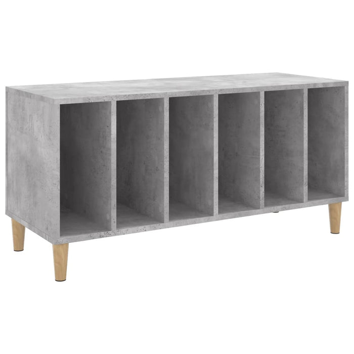Dulap pentru discuri gri beton, 100x38x48 cm, lemn prelucrat - WALTI WALTI