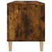 Dulap pentru discuri stejar fumuriu 100x38x48 cm lemn compozit - WALTI WALTI