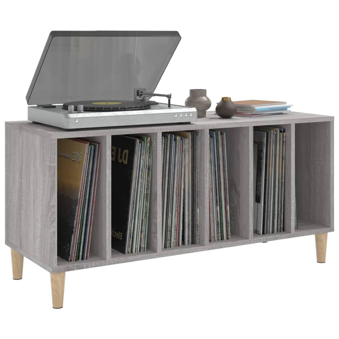 Dulap pentru discuri gri sonoma, 100x38x48 cm, lemn prelucrat - WALTI WALTI