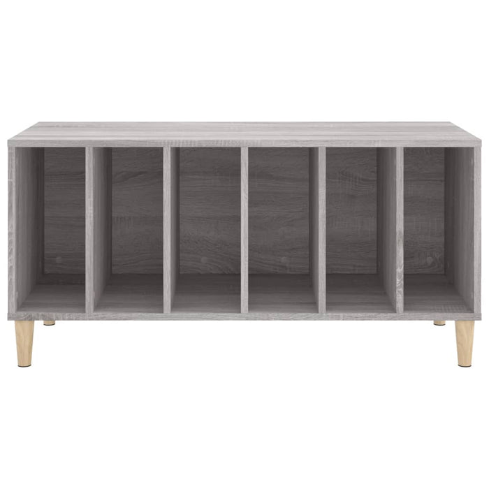 Dulap pentru discuri gri sonoma, 100x38x48 cm, lemn prelucrat - WALTI WALTI