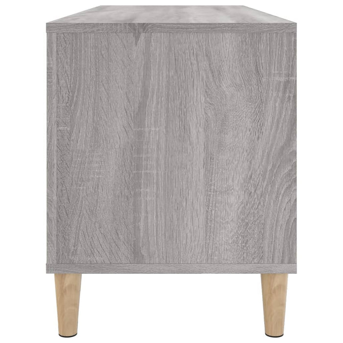Dulap pentru discuri gri sonoma, 100x38x48 cm, lemn prelucrat - WALTI WALTI