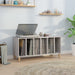 Dulap pentru discuri gri sonoma, 100x38x48 cm, lemn prelucrat - WALTI WALTI