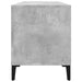 Dulap pentru discuri gri beton, 100x38x48 cm, lemn prelucrat - WALTI WALTI