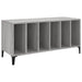 Dulap pentru discuri gri sonoma, 100x38x48 cm, lemn prelucrat - WALTI WALTI