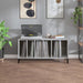 Dulap pentru discuri gri sonoma, 100x38x48 cm, lemn prelucrat - WALTI WALTI