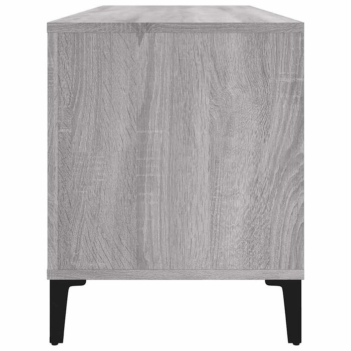 Dulap pentru discuri gri sonoma, 100x38x48 cm, lemn prelucrat - WALTI WALTI