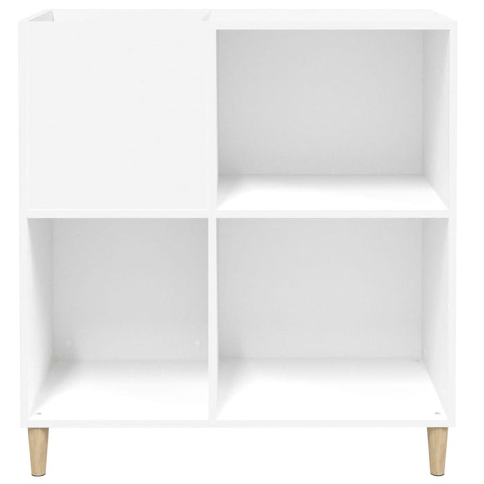 Dulap pentru discuri, alb, 84,5x38x89 cm, lemn compozit - WALTI WALTI