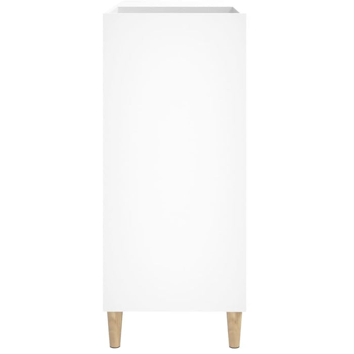 Dulap pentru discuri, alb, 84,5x38x89 cm, lemn compozit - WALTI WALTI
