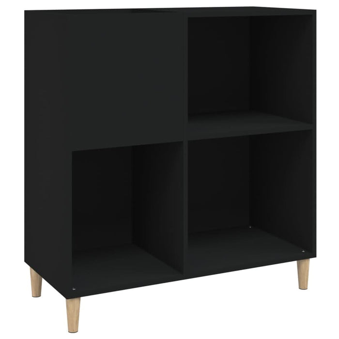 Dulap pentru discuri negru 84,5x38x89 cm lemn compozit - WALTI WALTI