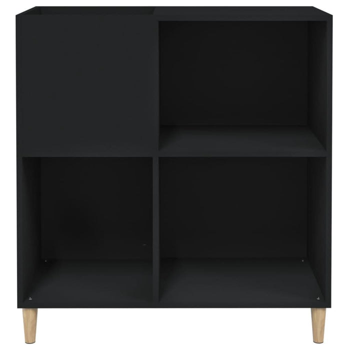 Dulap pentru discuri negru 84,5x38x89 cm lemn compozit - WALTI WALTI