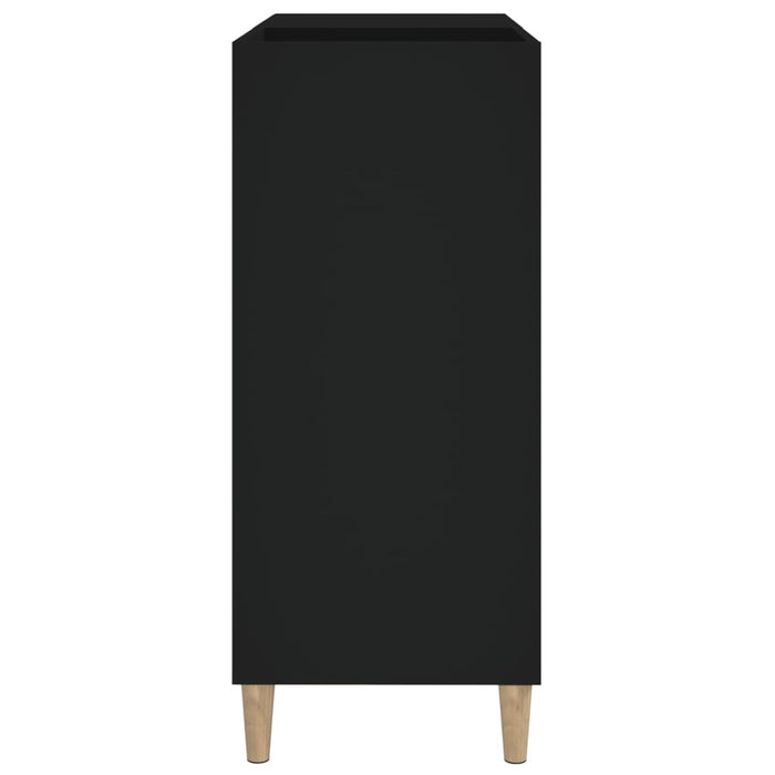 Dulap pentru discuri negru 84,5x38x89 cm lemn compozit - WALTI WALTI