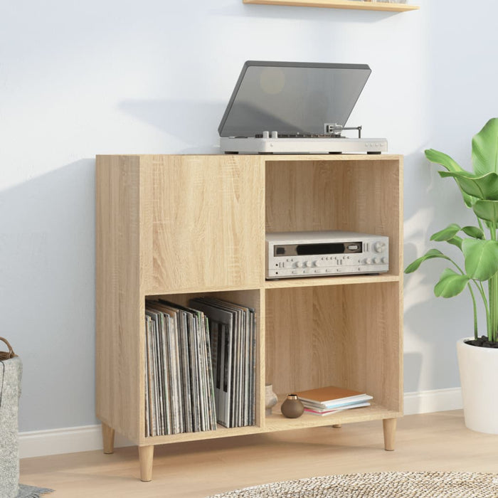Dulap pentru discuri stejar sonoma 84,5x38x89 cm lemn compozit WALTI