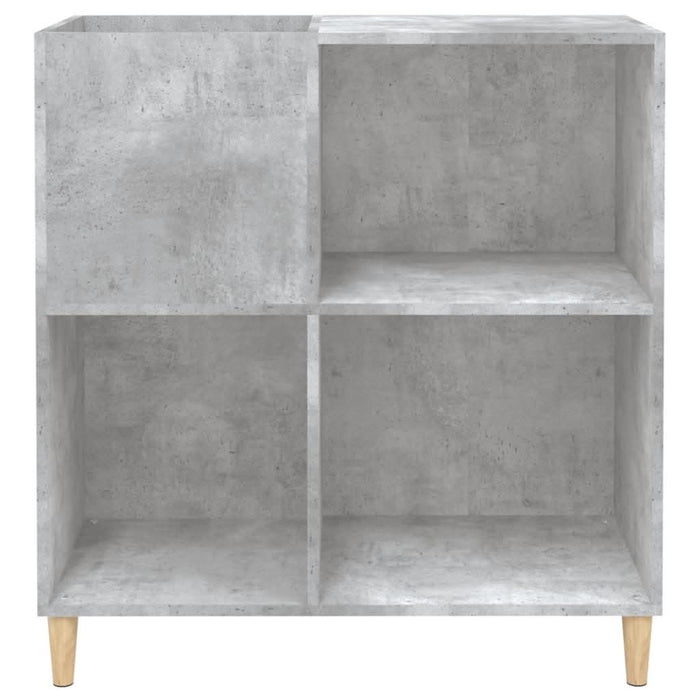 Dulap pentru discuri gri beton 84,5x38x89 cm lemn compozit - WALTI WALTI