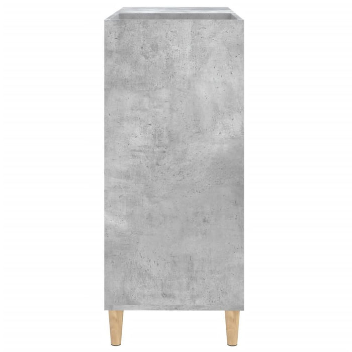 Dulap pentru discuri gri beton 84,5x38x89 cm lemn compozit - WALTI WALTI