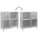 Dulap pentru discuri gri beton 84,5x38x89 cm lemn compozit - WALTI WALTI