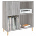 Dulap pentru discuri gri sonoma 84,5x38x89 cm lemn compozit - WALTI WALTI