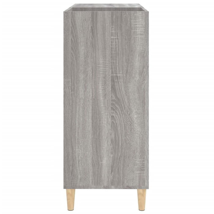 Dulap pentru discuri gri sonoma 84,5x38x89 cm lemn compozit - WALTI WALTI
