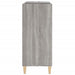Dulap pentru discuri gri sonoma 84,5x38x89 cm lemn compozit - WALTI WALTI