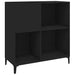 Dulap pentru discuri negru 84,5x38x89 cm lemn compozit - WALTI WALTI