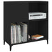 Dulap pentru discuri negru 84,5x38x89 cm lemn compozit - WALTI WALTI