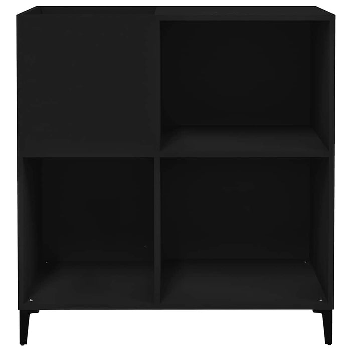 Dulap pentru discuri negru 84,5x38x89 cm lemn compozit - WALTI WALTI