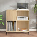 Dulap pentru discuri stejar sonoma 84,5x38x89 cm lemn compozit - WALTI WALTI