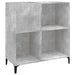 Dulap pentru discuri gri beton 84,5x38x89 cm lemn compozit - WALTI WALTI
