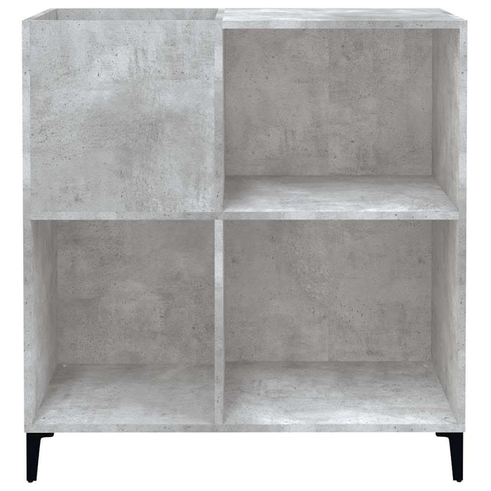 Dulap pentru discuri gri beton 84,5x38x89 cm lemn compozit - WALTI WALTI