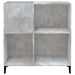Dulap pentru discuri gri beton 84,5x38x89 cm lemn compozit - WALTI WALTI