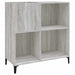 Dulap pentru discuri gri sonoma 84,5x38x89 cm lemn compozit - WALTI WALTI