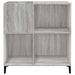 Dulap pentru discuri gri sonoma 84,5x38x89 cm lemn compozit - WALTI WALTI