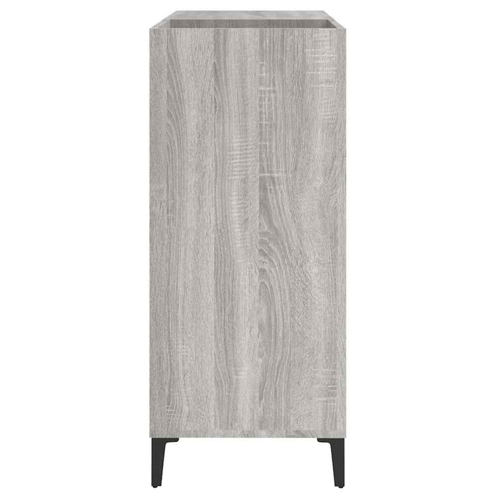 Dulap pentru discuri gri sonoma 84,5x38x89 cm lemn compozit - WALTI WALTI