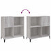 Dulap pentru discuri gri sonoma 84,5x38x89 cm lemn compozit - WALTI WALTI