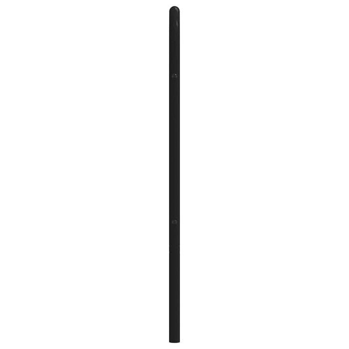 Tăblie de pat de schimb metalică, negru, 160 cm WALTI