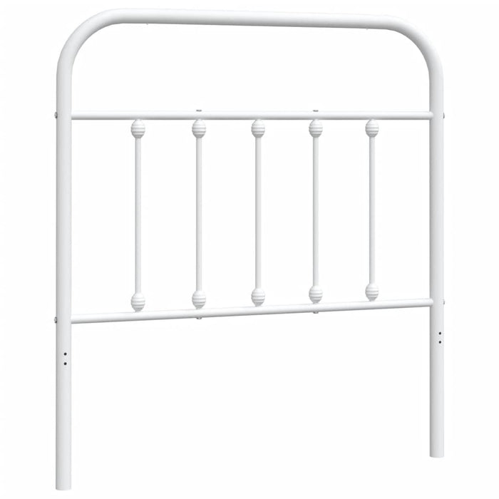 Tăblie de pat de schimb metalică, alb, 80 cm WALTI