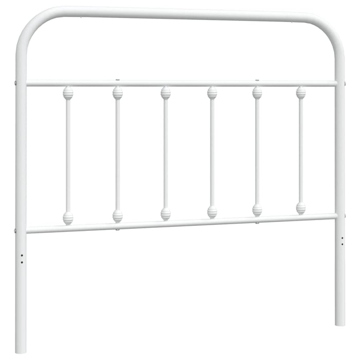 Tăblie de pat de schimb metalică, alb, 107 cm WALTI