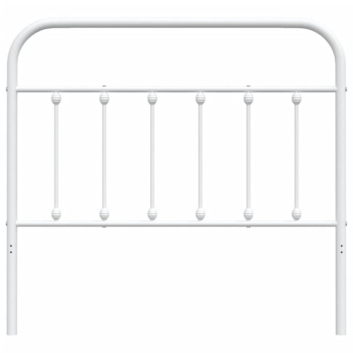 Tăblie de pat de schimb metalică, alb, 107 cm WALTI