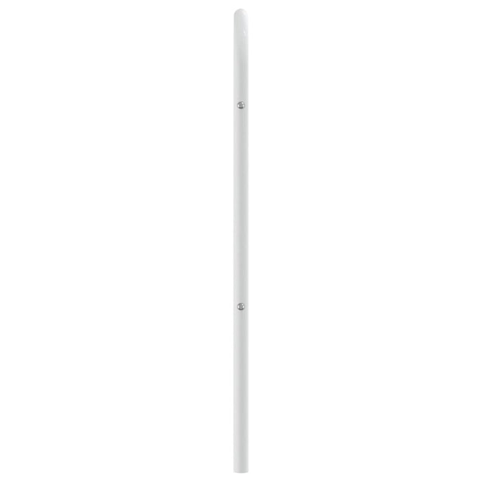 Tăblie de pat de schimb metalică, alb, 140 cm WALTI