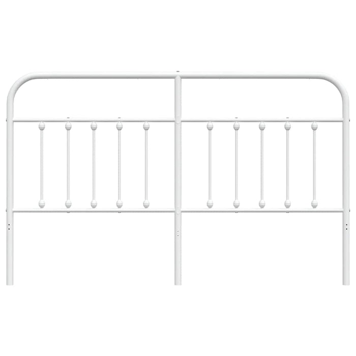 Tăblie de pat de schimb metalică, alb, 180 cm WALTI