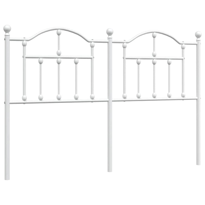 Tăblie de pat de schimb metalică, alb, 150 cm - WALTI WALTI