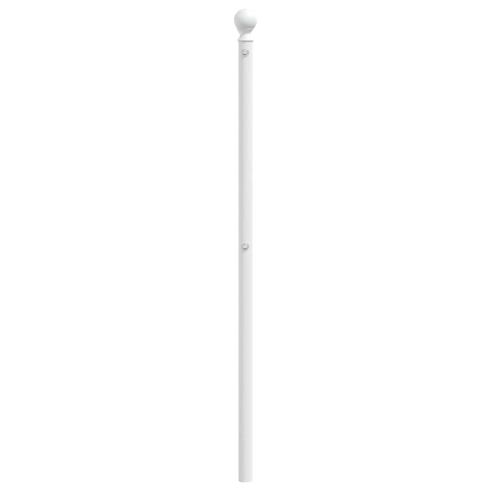 Tăblie de pat de schimb metalică, alb, 150 cm - WALTI WALTI